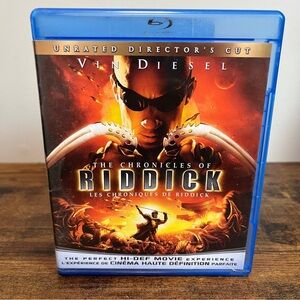 🎥10 for $15🍿 The Chronicles of Riddick Blu-ray